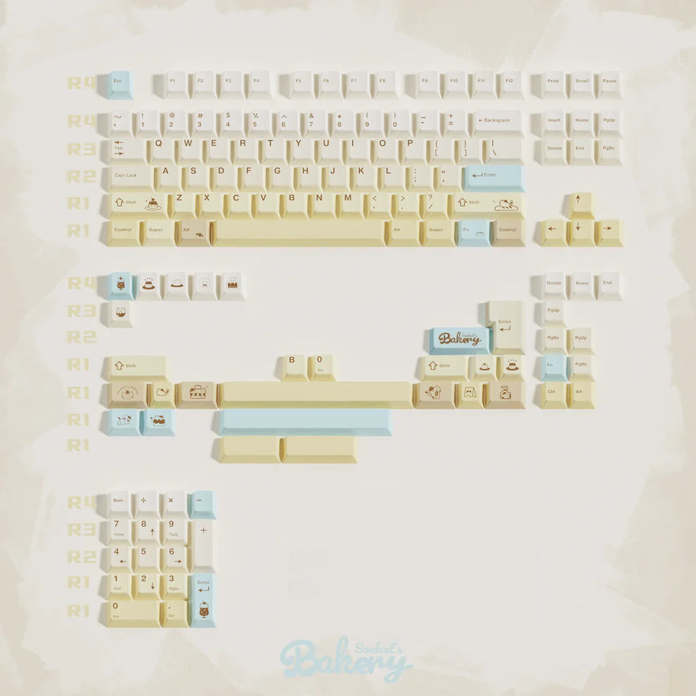 Soulcat Baked Cat Keycaps
