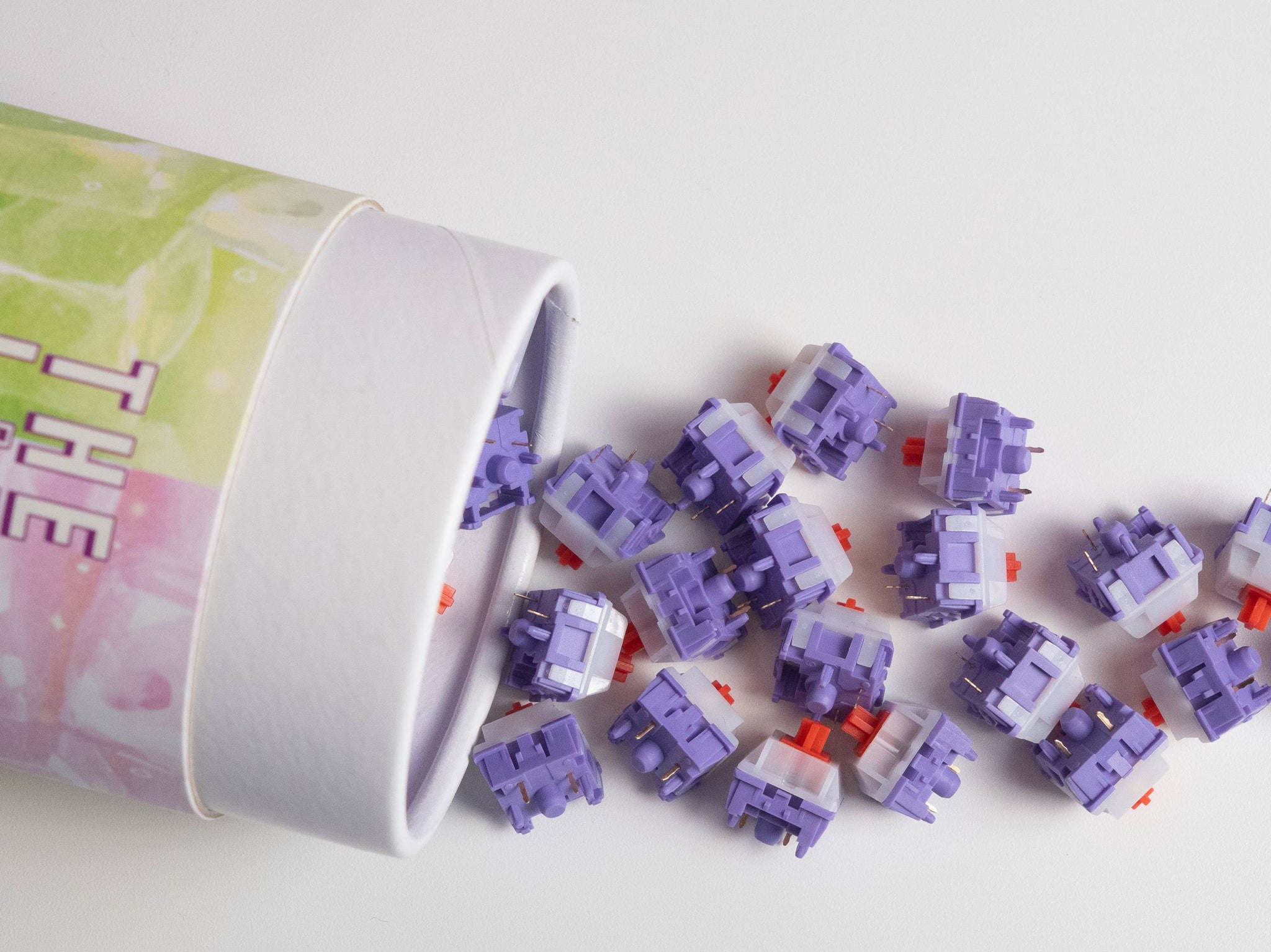 RF CreamSoda Grape Tactile Switch