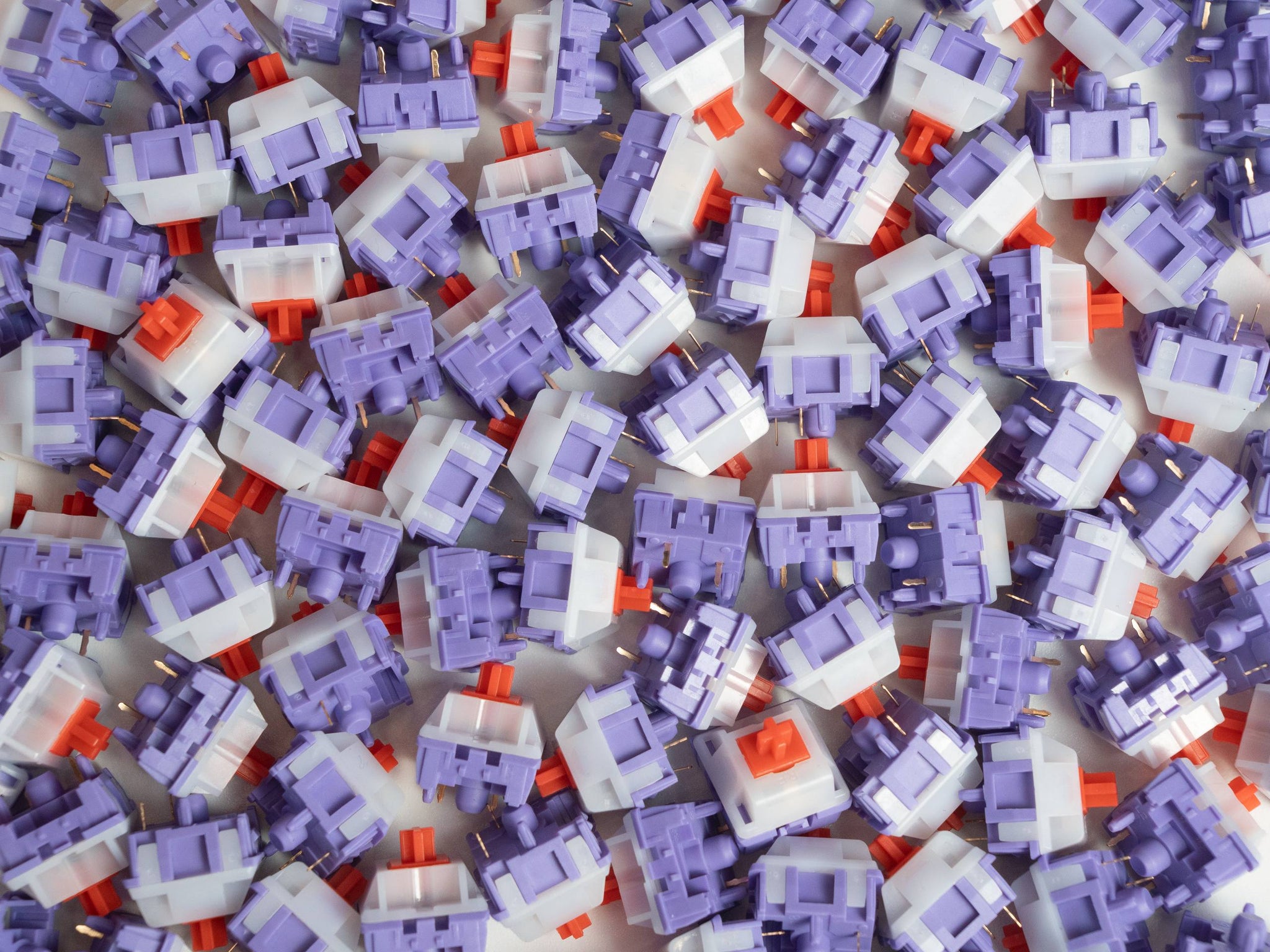 RF CreamSoda Grape Tactile Switch