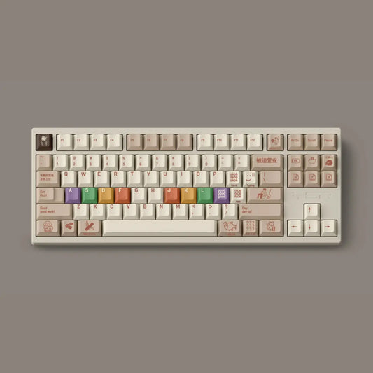 FBB Hard Typing Cherry Profile Keycaps