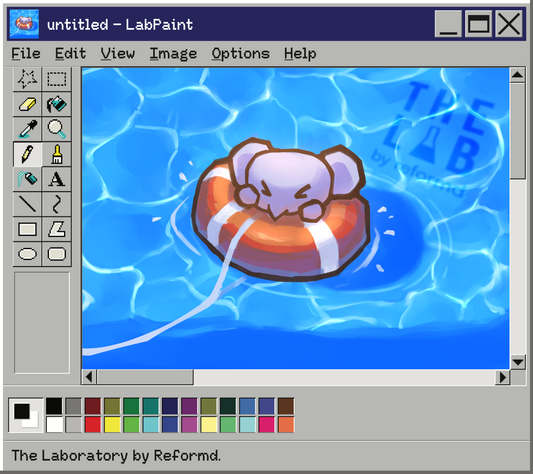 RF Labpaint - Deskmat