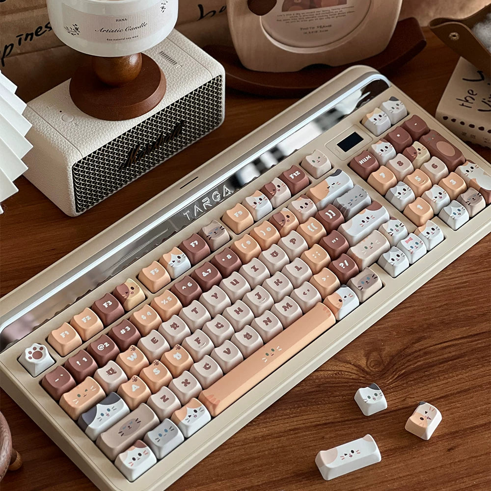 Soulcat Stacked Cat Keycaps
