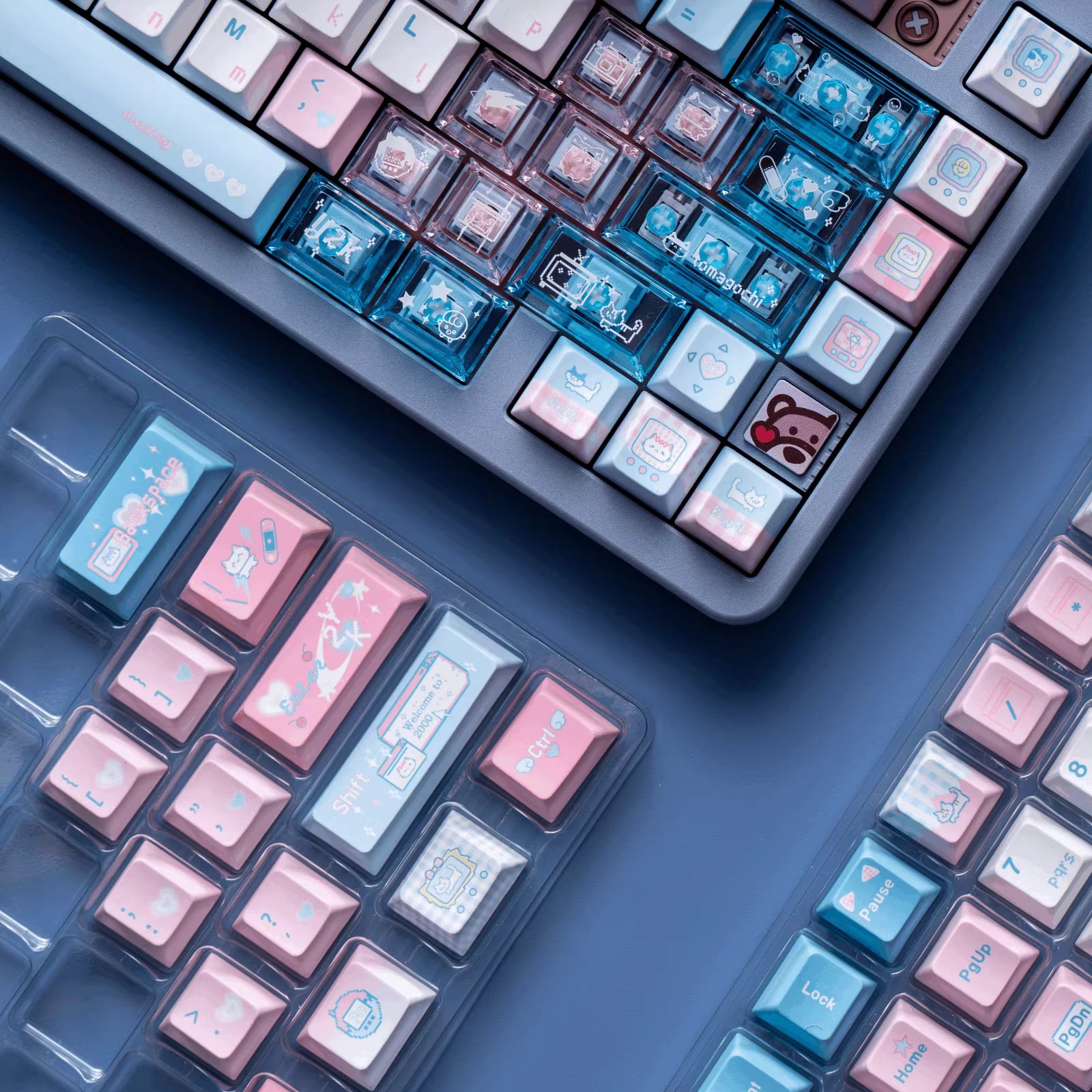 Soulcat Machine Cats Keycaps