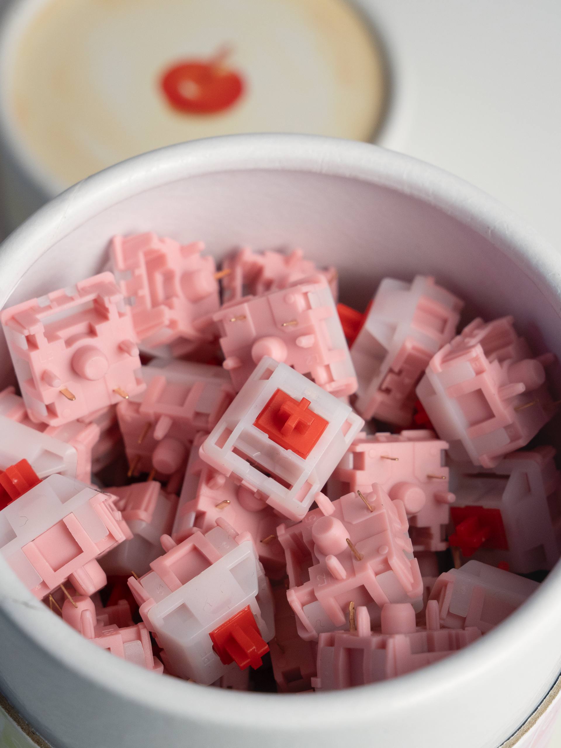 RF CreamSoda Strawberry Linear Switch